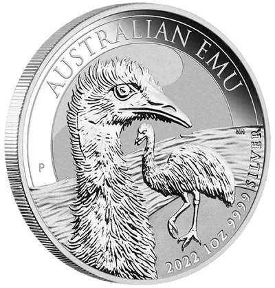 1 oz Australian Emu 2022 Silver Coin