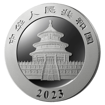 China Panda silver coin 2023. rafcoins.com