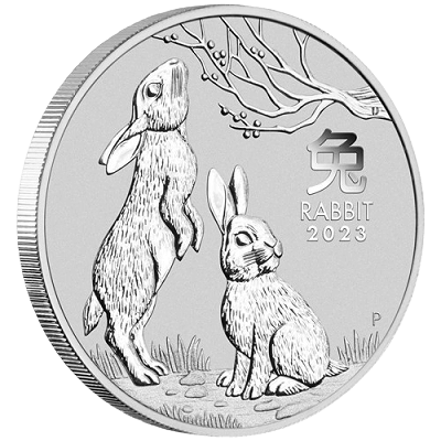 Rabbit Lunar III 2023 Silver Coin