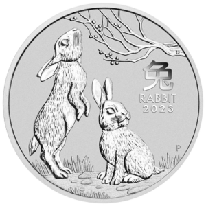 Rabbit Lunar III 2023 Silver Coin
