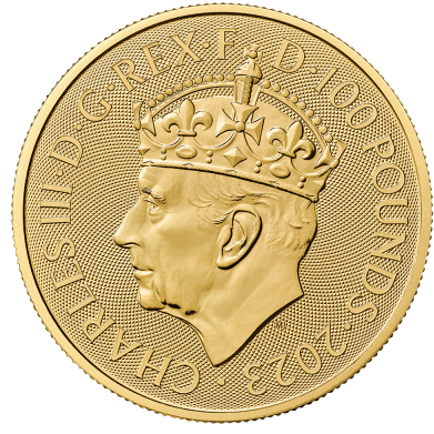 1oz Britannia Coronation Charles III Gold Coin 2023