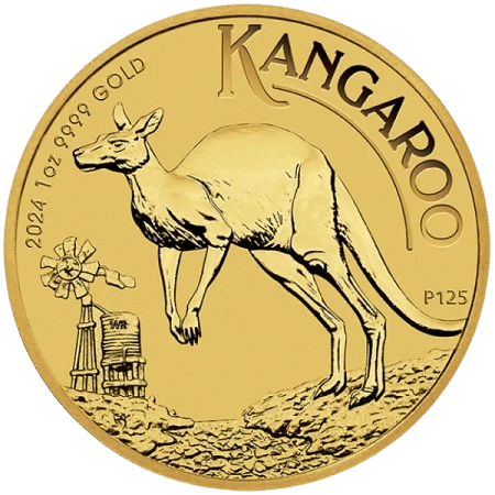 Australian Kangaroo 1oz gold coin 2024