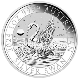 Australian swan silver coin 2024