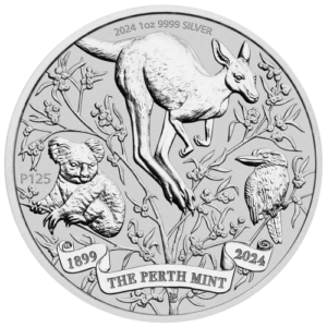 1oz The Perth Mint 125th Anniversary 2024 silver coin